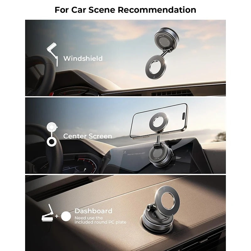 Vacuum Suction Magnetic Bracket